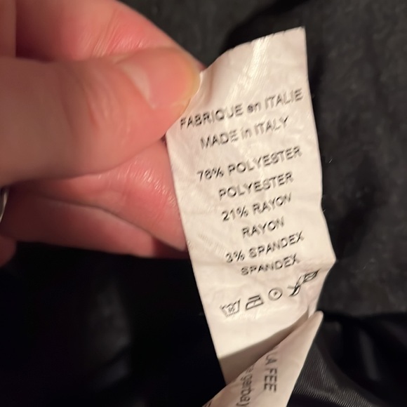 La Fee Maraboutee grey miniskirt with scalloped bottom, elastic waist size 40 - Picture 6 of 7